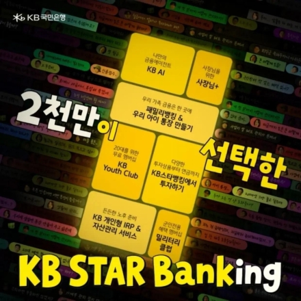 KB국민은행, ‘KB스타뱅킹’ 새 광고 공개…2천만 고객과 함께한 금융 플랫폼 조명